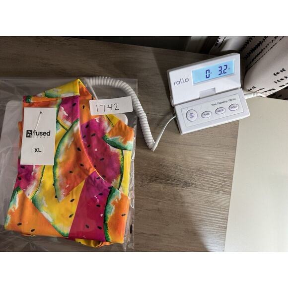 Fused Hawaii Haleakala Bikini Bottom Sz XL Summer Fruit Print Vacation Tropical - Picture 10 of 10